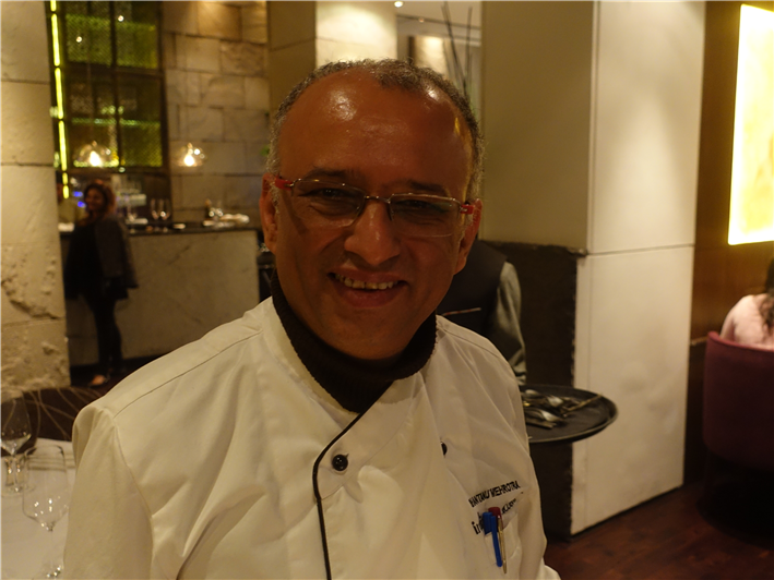 executive chef Shantanu Mehrotra